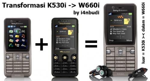 Modding k530i ke 660i up